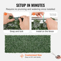 Ivy Privacy Fence 59x158in Artificial Green Wall Screen Greenery Hedges