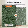 Ivy Privacy Fence 1830x2440mm Artificial Green Wall Screen Outdoor Garden