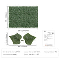 Ivy Privacy Fence 1830x2440mm Artificial Green Wall Screen Outdoor Garden