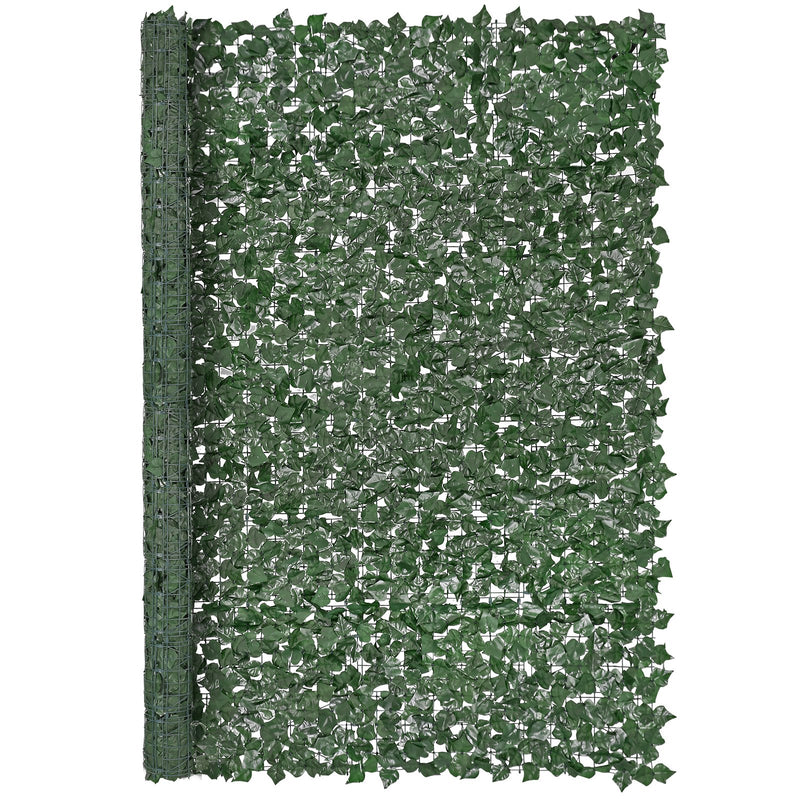 Ivy Privacy Fence 2440x1830mm Artificial Green Wall Screen Hedges