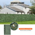 Ivy Privacy Fence 2440x1830mm Artificial Green Wall Screen Hedges
