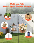 8 Pack 2730mm Shepherd's Hooks Heavy Duty Garden Hanging Hooks 19mm
