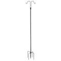 8 Pack Shepherds Hook 1950mm 19mm Thick Heavy Duty Garden Hanging