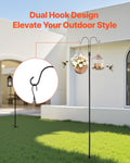 8 Pack Shepherds Hook 1950mm 19mm Thick Heavy Duty Garden Hanging