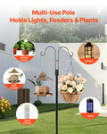 8 Pack Shepherds Hook 1950mm 19mm Thick Heavy Duty Garden Hanging