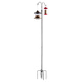 8 Pack Shepherds Hook 1950mm 19mm Thick Heavy Duty Garden Hanging