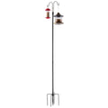 8 Pack Shepherds Hook 1950mm 19mm Thick Heavy Duty Garden Hanging
