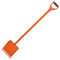 Shingle Shovel 1 Pack, D-Grip Handle Shingle Roof Ripper, High Hardness 45# Steel & Lightweight Easy Tearing Off Roofing & Nails Tool, ideal for Commercial and Residential Use,Orange