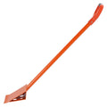 Shingle Shovel 1 Pack, D-Grip Handle Shingle Roof Ripper, High Hardness 45# Steel & Lightweight Easy Tearing Off Roofing & Nails Tool, ideal for Commercial and Residential Use,Orange