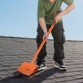 Shingle Shovel 1 Pack D-Grip Handle Roof Ripper 45# Steel Orange
