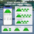 Tennis Ball Machine Automatic Portable Ball Launcher Training