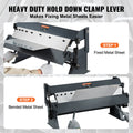 Box Pan Brake 610mm Sheet Metal Bender 20 Gauge Steel 14 Gauge Alu