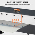 Box Pan Brake 610mm Sheet Metal Bender 20 Gauge Steel 14 Gauge Alu