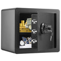 Safe 1.2L Steel Home Cash Gold Security Box 15.8x11.8x13.8