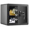 Safe 1.2L Steel Home Cash Gold Security Box 15.8x11.8x13.8