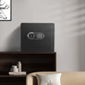 Safe 1.2L Steel Home Cash Gold Security Box 15.8x11.8x13.8