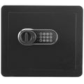 Safe 1.2L Steel Home Cash Gold Security Box 15.8x11.8x13.8