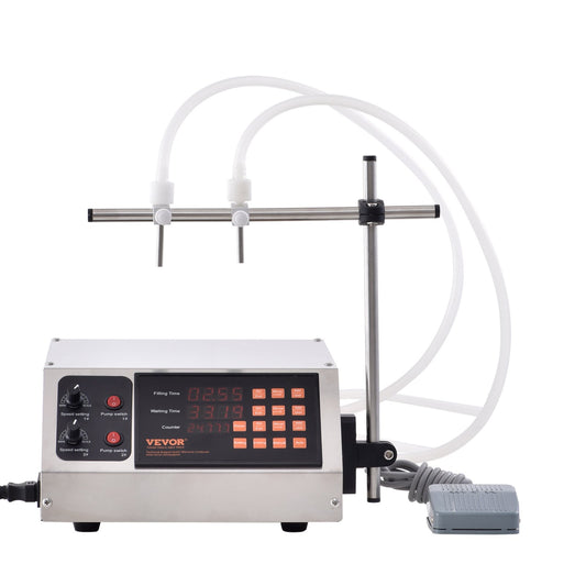 Automatic Liquid Filling Machine 10-4000ml Double Nozzle Digital
