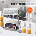 Automatic Liquid Filling Machine 10-4000ml Double Nozzle Digital