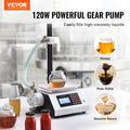 Liquid Filling Machine 50-5000g Automatic Bottle Filler Gear Pump