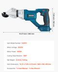 Cordless Metal Shear 25000RPM Sheet Cutter 18GA Steel Aluminum