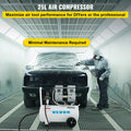 Air Compressor 6.6 Gallon 750W 115 PSI Oil Free Portable Pancake