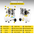 Air Compressor 6.6 Gallon 750W 115 PSI Oil Free Portable Pancake