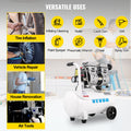 Air Compressor 6.6 Gallon 750W 115 PSI Oil Free Portable Pancake