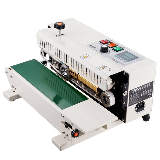 Bag Sealer Machine 6-12mm Seal Digital Temperature Control Carbon Steel