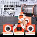 Jewelry Polisher Tumbler, 11lbs/5kg Capacity Mini Rotary Tumbler Machine with 0-60 Minutes Timer, 5 Speeds Jewelry Rotary Finisher for Surface Polishing Grinding Buffing Gemstones Jewels Coins