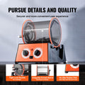 Jewelry Polisher Tumbler, 11lbs/5kg Capacity Mini Rotary Tumbler Machine with 0-60 Minutes Timer, 5 Speeds Jewelry Rotary Finisher for Surface Polishing Grinding Buffing Gemstones Jewels Coins