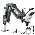 Jewelry Microscope 7X-45X Magnification USB LED Light Stand
