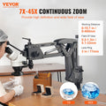 Jewelry Microscope 7X-45X Magnification USB LED Light Stand