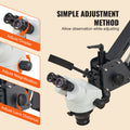 Jewelry Microscope 7X-45X Magnification USB LED Light Stand