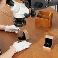 Jewelry Microscope 7X-45X Magnification USB LED Light Stand