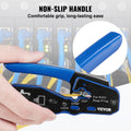 RJ45 Crimp Tool Kit Cat5e Cat6 Cat6a Ethernet Crimper 20pc Connectors