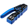 RJ45 Crimp Tool Kit Cat5e Cat6 Cat6a Ethernet Crimper 20pc Connectors