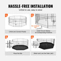 8 Panel Dog Playpen 24