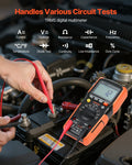 Digital Multimeter 6000 Count TRMS Auto-Ranging DC AC Voltmeter