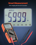 Digital Multimeter 6000 Count TRMS Auto-Ranging DC AC Voltmeter