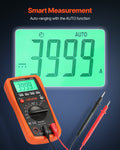 Digital Multimeter 4000 Count TRMS Auto-Ranging DC AC Voltage Current