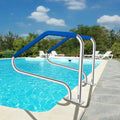 Pool Ladder Handrail Stainless Steel w/ Base Plate