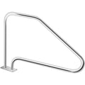 Pool Ladder Handrail Stainless Steel w/ Base Plate