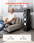 Floorstanding Tower Speaker 200W 165mm Woofer Single