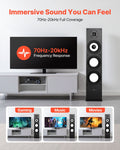 Floorstanding Tower Speaker 200W 165mm Woofer Single