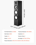 Floorstanding Tower Speaker 200W 165mm Woofer Single