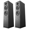 Floor Standing Tower Speakers 400W 2-Way Pair Home Audio