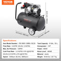 Air Compressor 30L 90PSI Portable Oil Free Compact