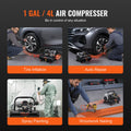 Air Compressor Portable Oil Free 4L 7bar Compact