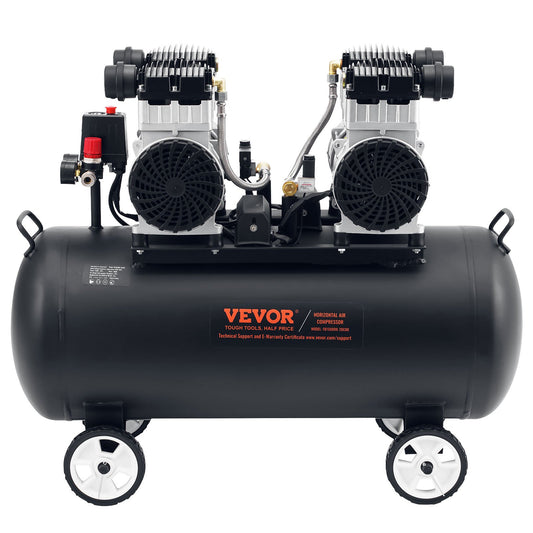 Compact Oil Free Air Compressor 75L 90PSI Portable